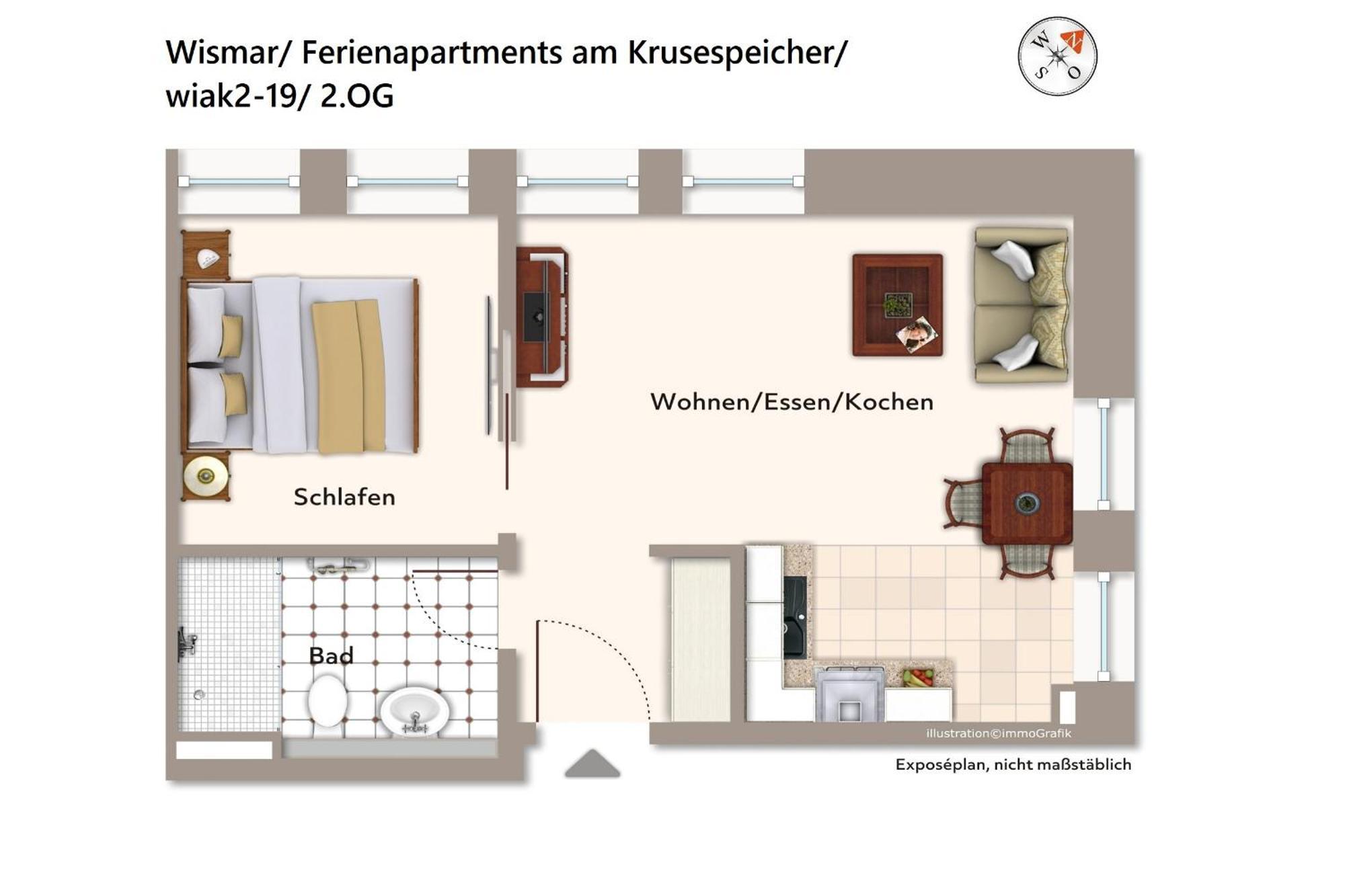 Ferienapartments Am Krusespeicher Ferienapartments Am Krusespeicher 2-19 Wißmar エクステリア 写真